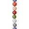 Multicolor Ceramic Round Beads, 16mm by Bead Landing&#x2122;